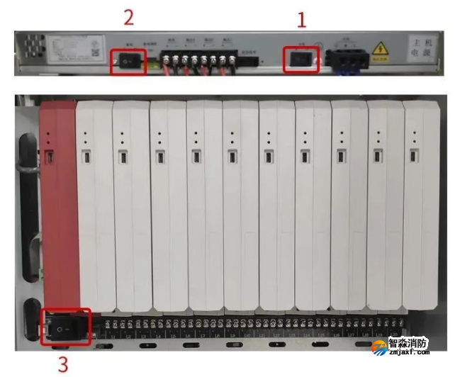 海灣高能H消防主機開關機順序說明 海灣高能H消防主機開關機順序說明