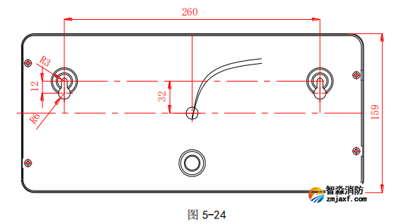海灣GST-LD-8317H型氣體釋放警報(bào)器接線安裝技術(shù)